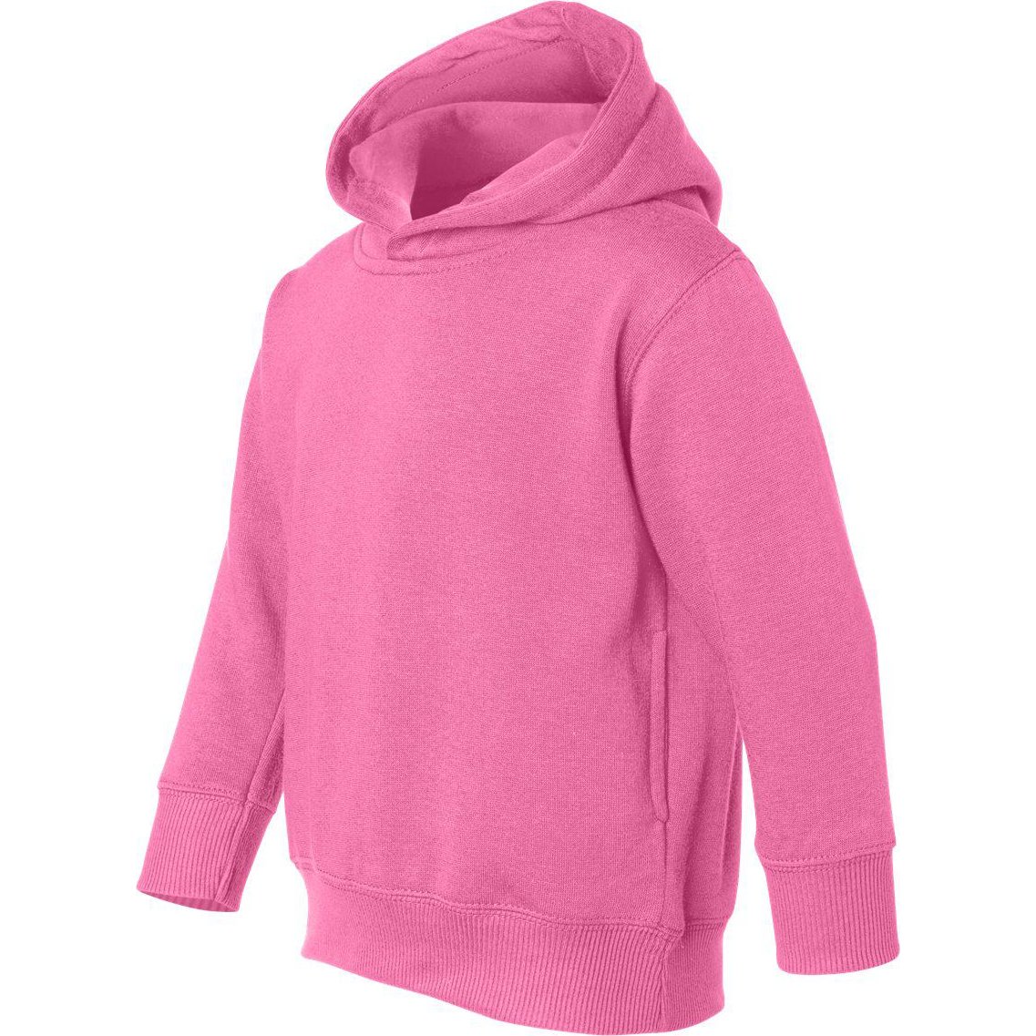 rabbit skins toddler hooded sweatshirt raspberry 2t